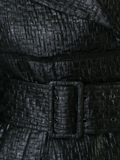 Pre-owned Comme Des Garçons Sheer Under Layer Coat Dress In Black