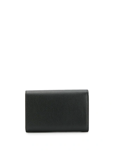 Shop Mulberry Medium Continental French Purse In Black