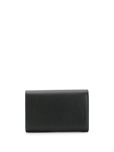 Mulberry Medium Continental French Purse In Black