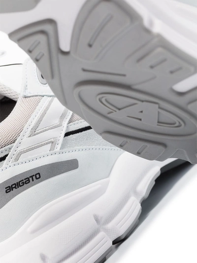 Axel Arigato Marathon R-trail Leather And Mesh Sneakers In White