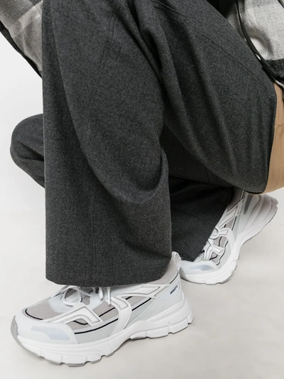 Axel Arigato Marathon R-trail Leather And Mesh Sneakers In White