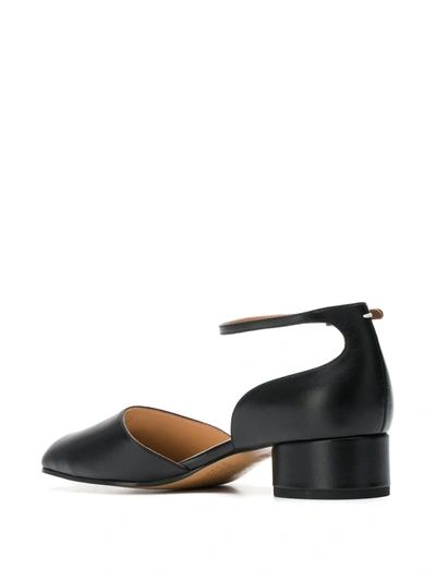 Shop Maison Margiela Tabi Decollete Mary Jane Pumps In Black