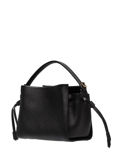 Shop Tom Ford Small Padlock Tote Bag In Black