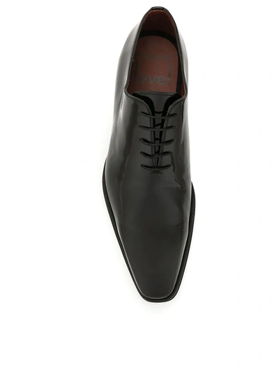 Shop Magnanni Pointed Lace-up Shoes In Black