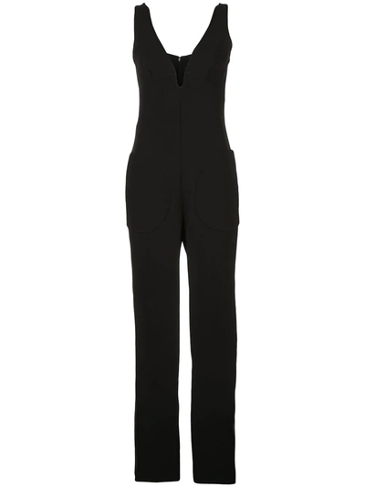 Shop Ellery Cassavetes Wide-leg Jumpsuit In Black