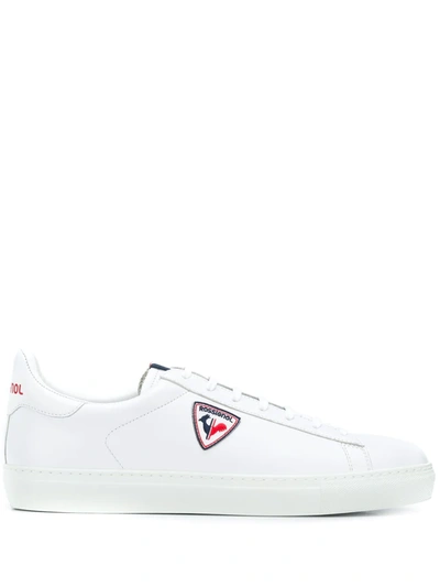 ROSSIGNOL ALEX LOW TOP SNEAKERS - 100 WHITE