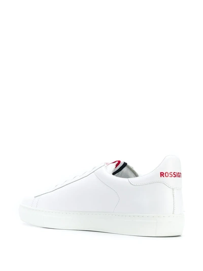 ROSSIGNOL ALEX LOW TOP SNEAKERS - 100 WHITE