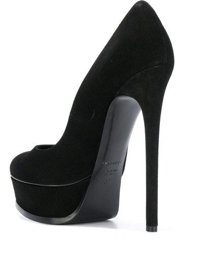 Casadei Classic Platform Pumps In Black