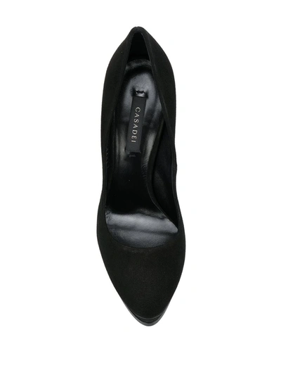 Shop Casadei Classic Platform Pumps In Black