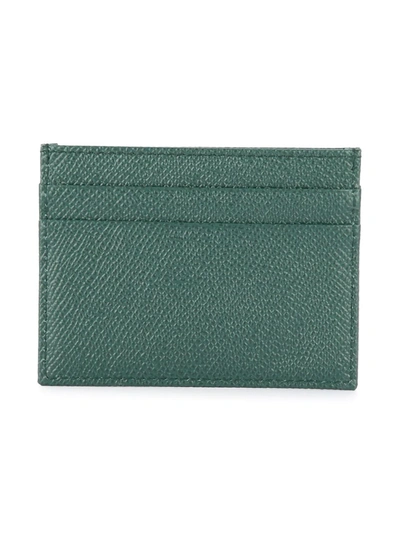 Shop Dolce & Gabbana Dauphine Cardholder In Green