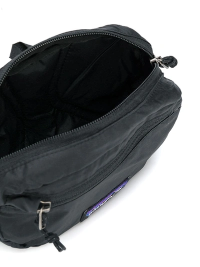 Shop Patagonia Logo Patch Belt Bag In Black