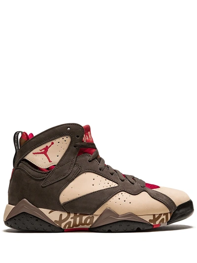 Shop Jordan Air  7 Retro "patta Shimmer" Sneakers In Brown