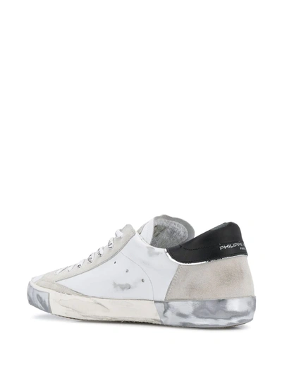 Shop Philippe Model Paris X Sneakers In White