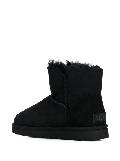 Shop Ugg Button Fastened Ankle Boots In Black