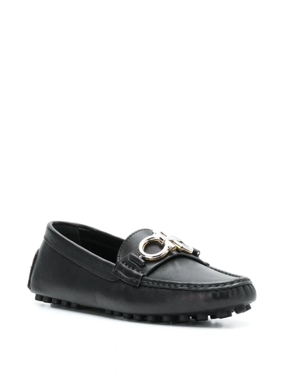 Ferragamo Classic Loafers In Black