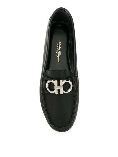 Ferragamo Classic Loafers In Black