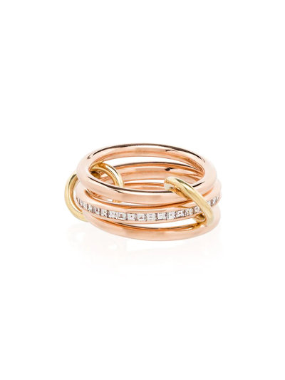 Shop Spinelli Kilcollin Rene 18kt Gold Diamond Ring In Metallic