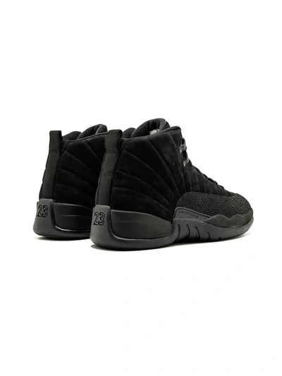 Jordan Air  12 Retro Ovo Sneakers In Black