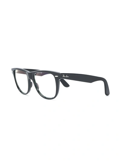 Shop Ray Ban Wayfarer Glasses In Black