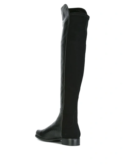 Shop Stuart Weitzman 5050 Boots In Black