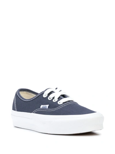 Vans Authentic Lace-up Sneakers In Blue
