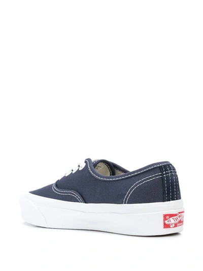 Vans Authentic Lace-up Sneakers In Blue
