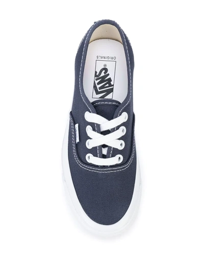 Vans Authentic Lace-up Sneakers In Blue