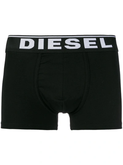 Shop Diesel Umbx-damien Boxer Briefs In Black