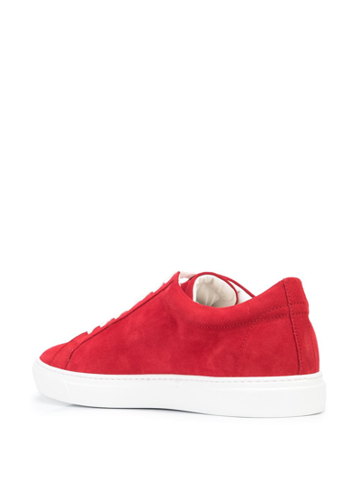 Shop Madison.maison Sirius Star Low-top Sneakers In Rot