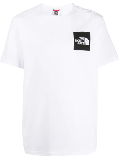 Shop The North Face Fine Crew Neck T-shirt In White