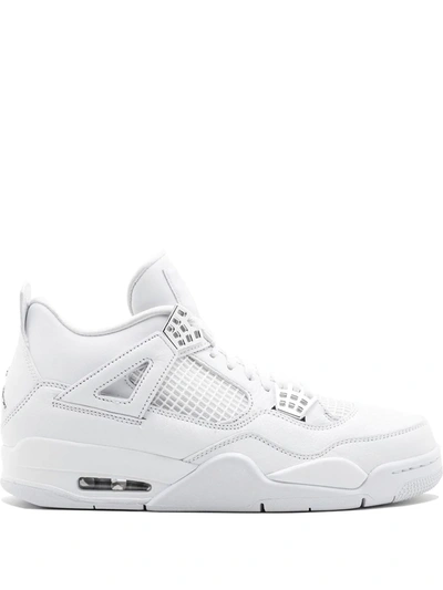 Shop Jordan Air  4 Retro "pure Money" Sneakers In White