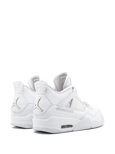 Shop Jordan Air  4 Retro "pure Money" Sneakers In White