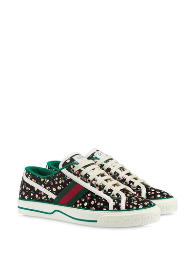 Shop Gucci Tennis 1977 Sneakers In Black