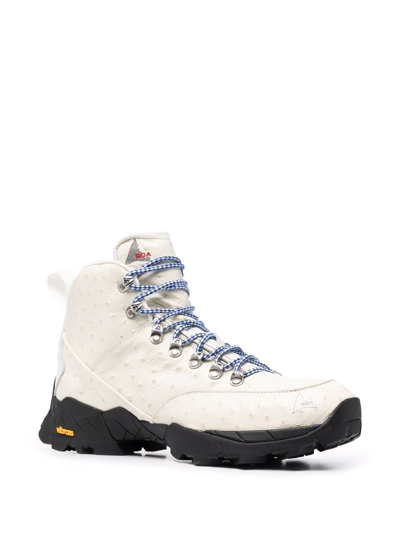 Shop Roa Andreas Ankle-length Hiking Boots In Weiss