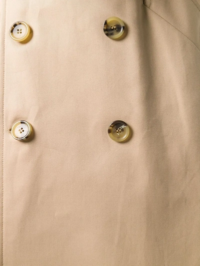 Apc Trench Coat A.p.c. Woman Color Beige In Neutrals