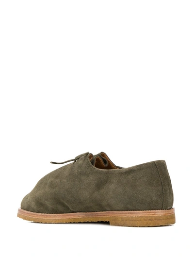 Shop Mackintosh X Jacques Soloviêre Ray Lace-up Desert Shoes In Green