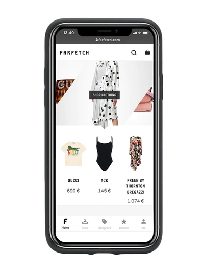 Shop Dolce & Gabbana Iphone X Logo Case In Black