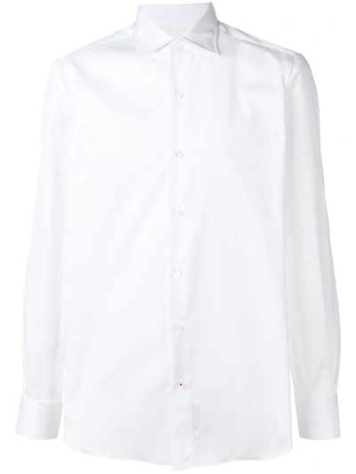 Shop Isaia Classic Shirt In White