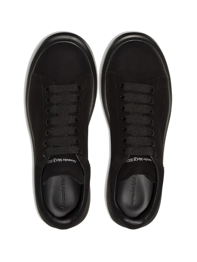 Buy Alexander McQueen Oversized Sneaker 'Black Suede' - 625167