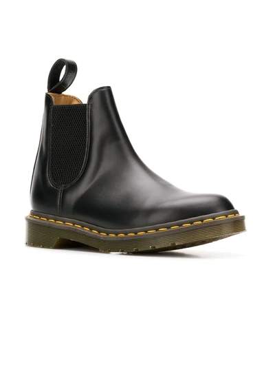 Shop Comme Des Garçons Comme Des Garçons X Dr Martens Chelsea Boots In Black