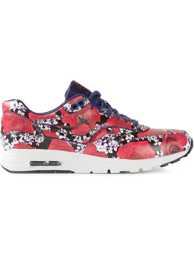 Nike Air Max 1 Ultra Lotc Qs "ink/summit White/team Red" Sneakers In Red