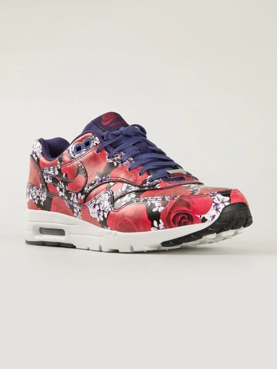 Nike Air Max 1 Ultra Lotc Qs "ink/summit White/team Red" Sneakers In Red