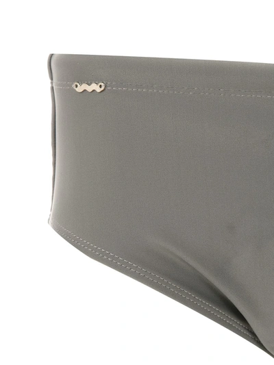 Amir Slama Plain Trunks In Grey