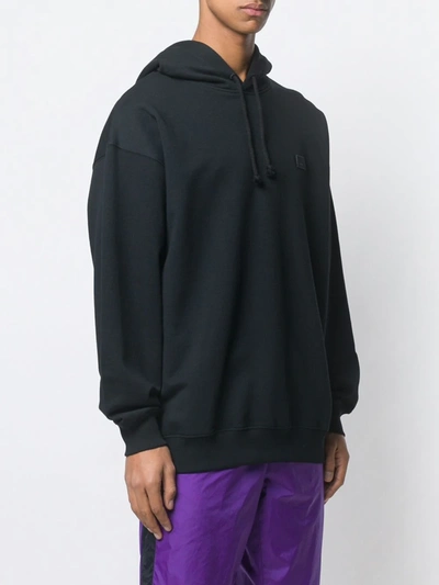 Shop Acne Studios Oversized Sweatshirt In Black