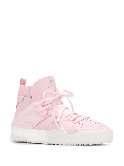 Shop Adidas Originals By Alexander Wang X Alexander Wang B-ball Sneakers In Pink