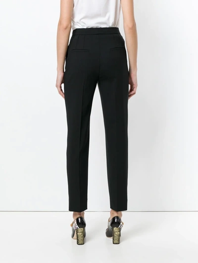 Shop Dolce & Gabbana Slim Fit Tailored Trousers In Black