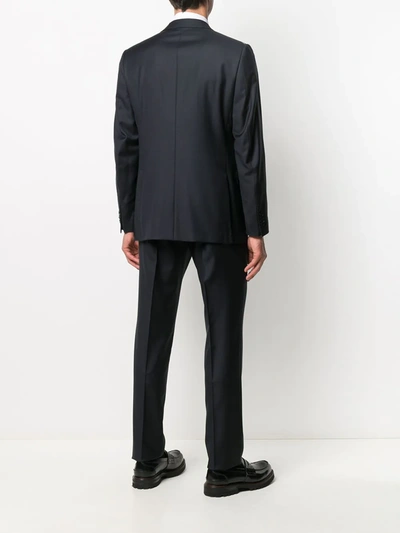 Ermenegildo Zegna Single-breasted Suit In Blue