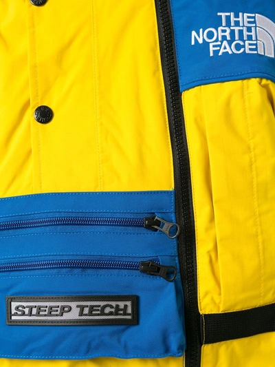 Shop Supreme X The North Face Steep Tech Hooded Jacket In Blue