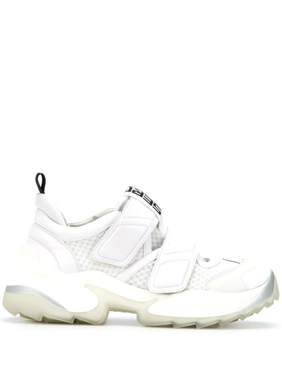 Shop Sergio Rossi Sergio Extreme Sneakers In White