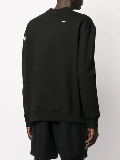 Shop Ader Error Logo Print Sweatshirt In Black